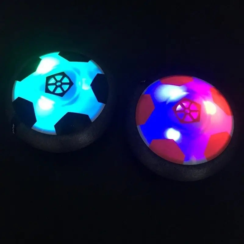 Cueen™ Indoor LED Light Battery Powered Fun Air Football Game