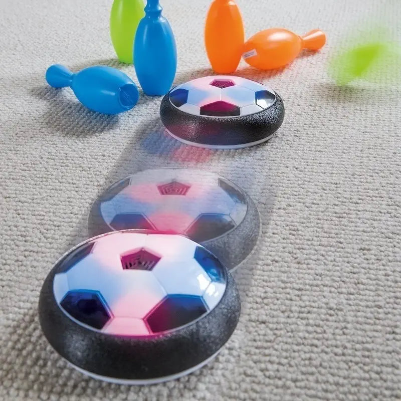 Cueen™ Indoor LED Light Battery Powered Fun Air Football Game