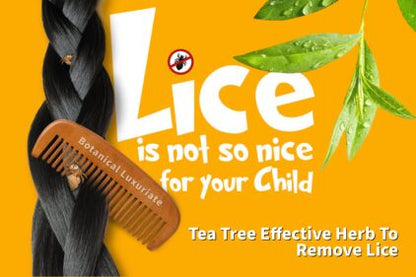 Tea Tree Anti Lice Shampoo 100 ml With Pure Neem Comb