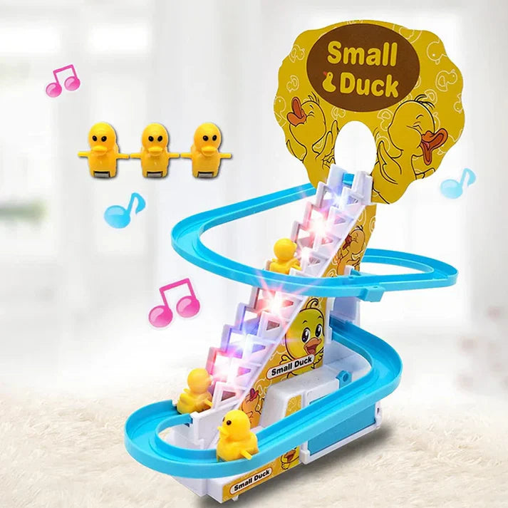 Cueen™ Stair Climbing Ducklings Race Track Set