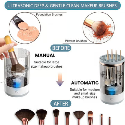 Cueen™ Automatic Makeup Brush Cleaner Machine