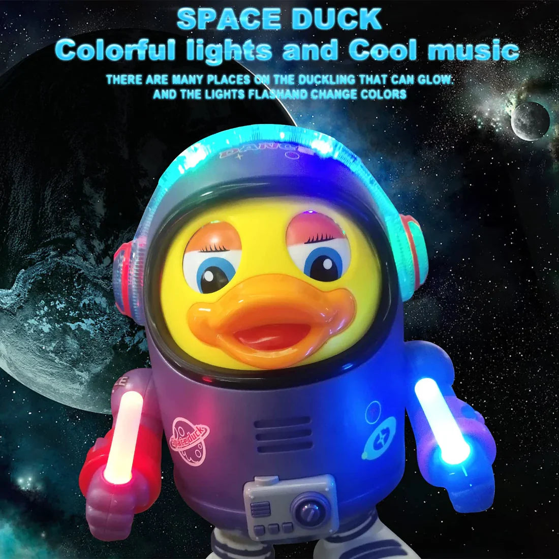 Cueen™ Dancing Space Duck Toy