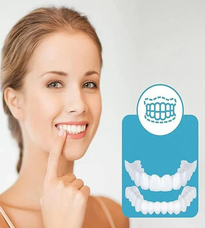 Cueen™ Smile Fit Flex Teeth Denture