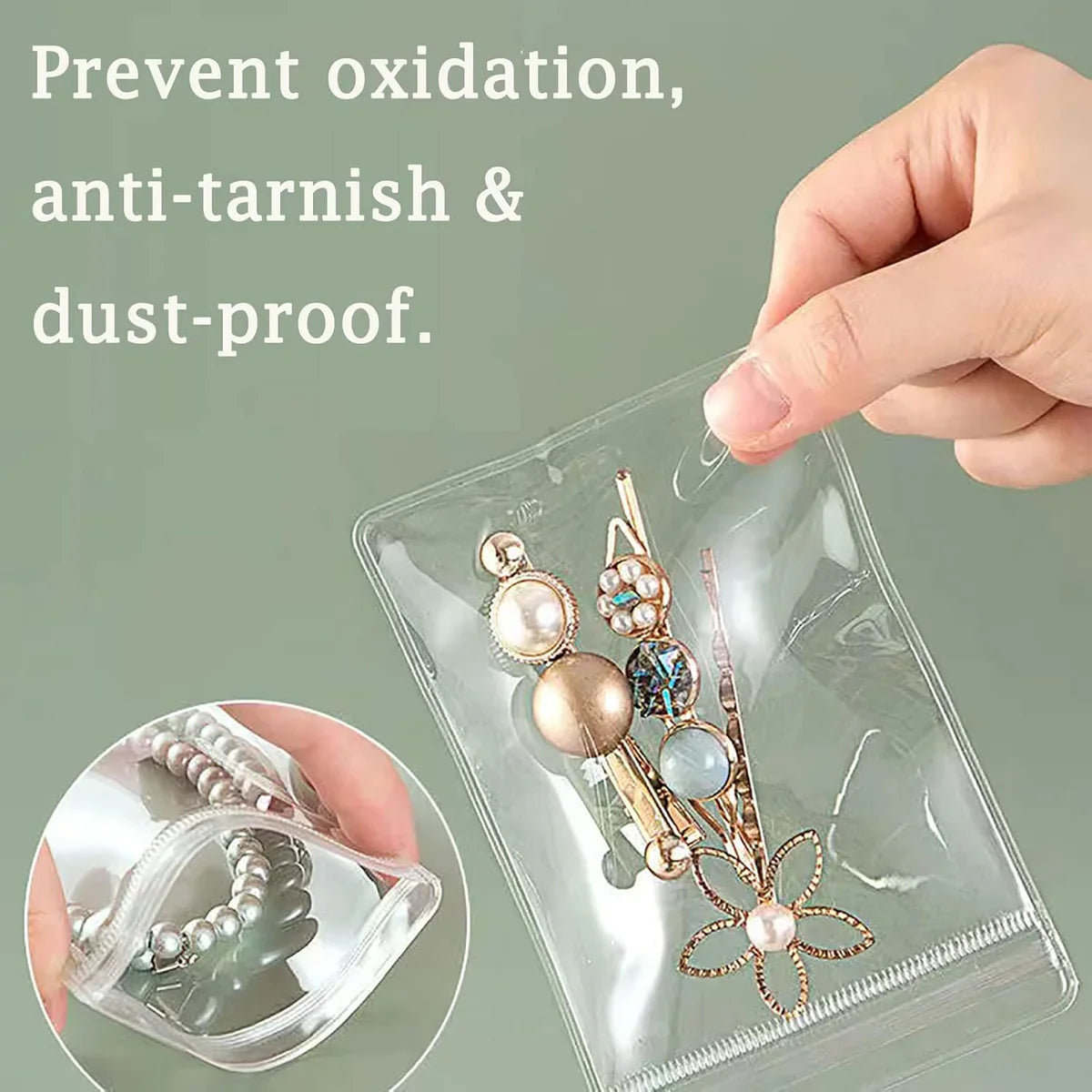 Cueen™ Transparent Jewelry Storage Book