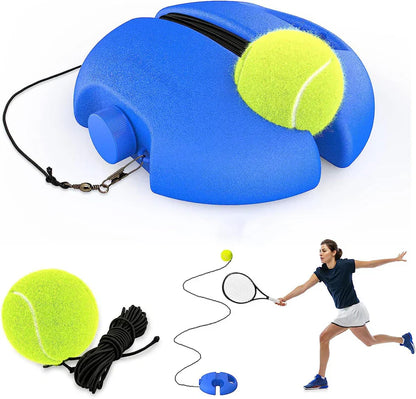 Cueen™ Portable Cricket and Tennis Trainer Rebound Ball