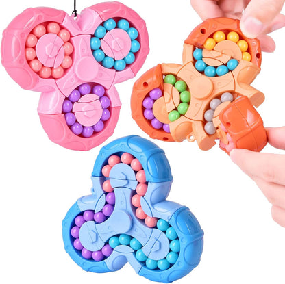 Triangle Rotating Magic Bean Spinner