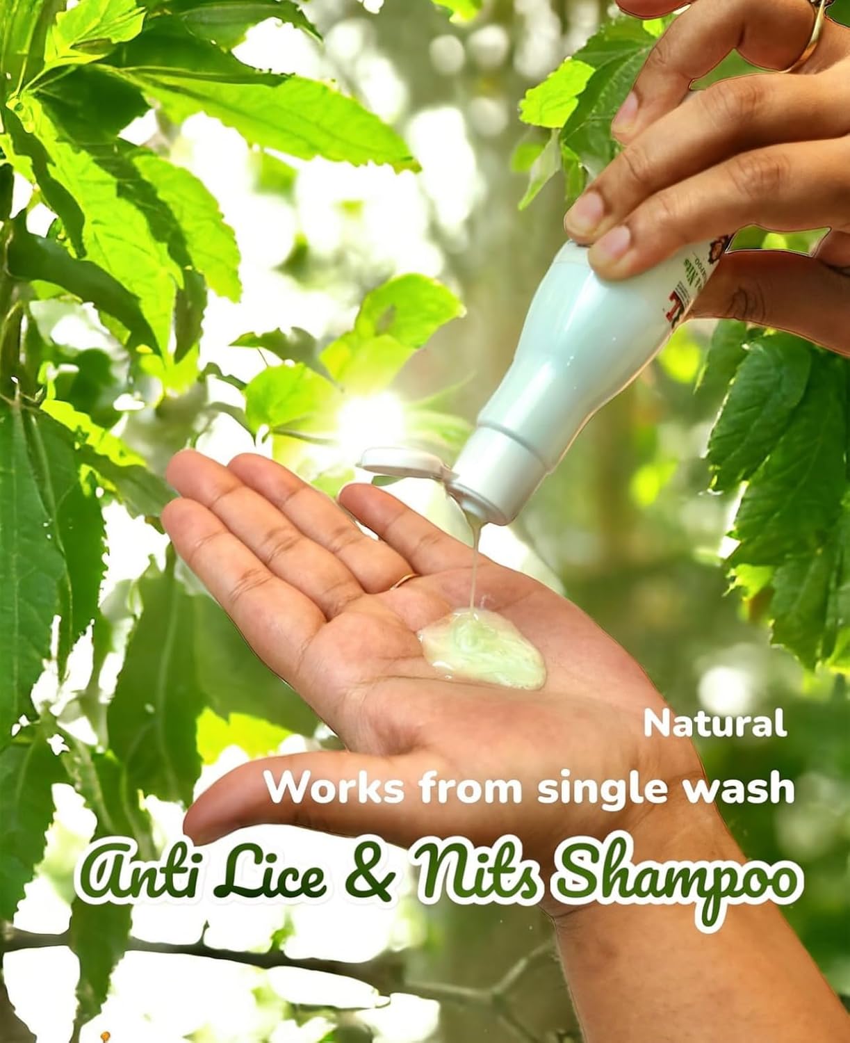 Tea Tree Anti Lice Shampoo 100 ml With Pure Neem Comb