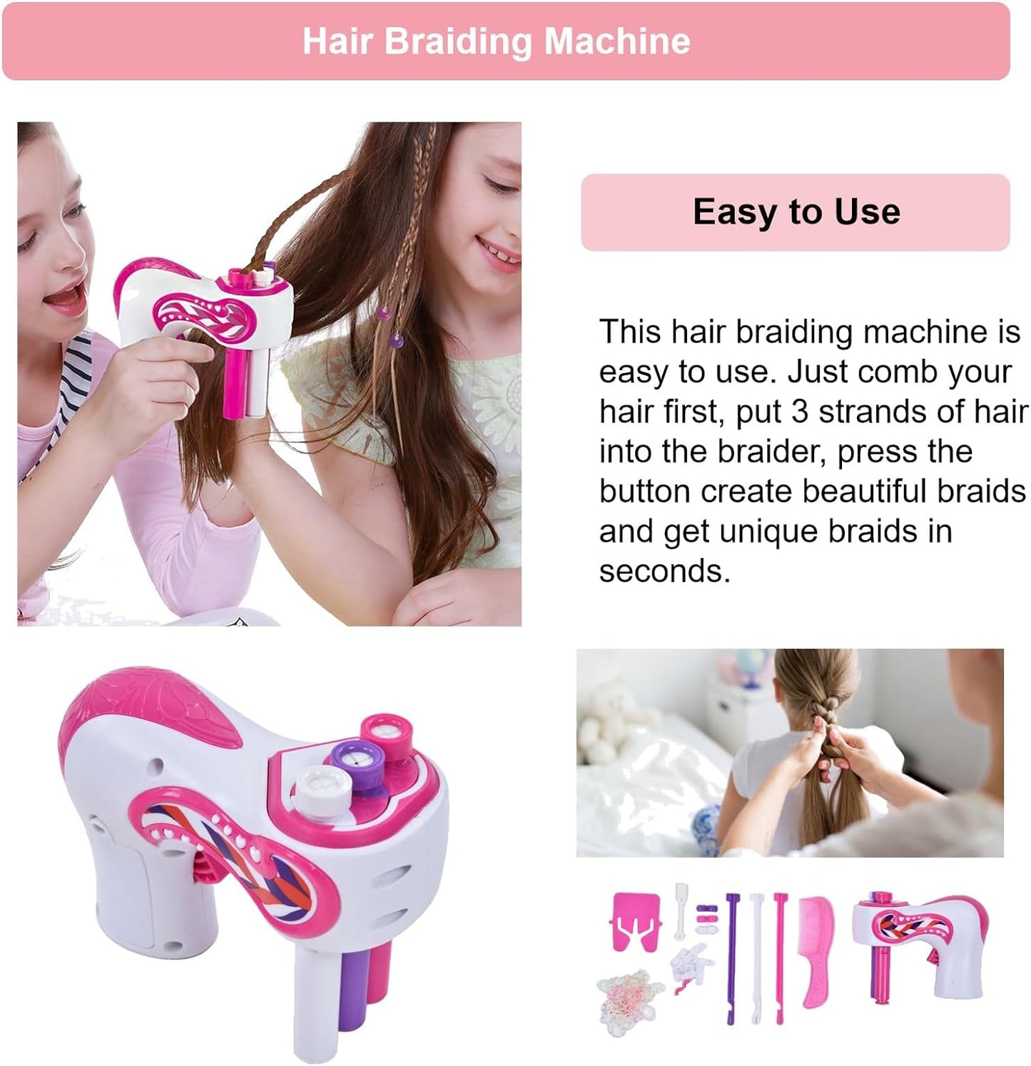 Cueen™ Automatic Rope Braiding Hair Kit