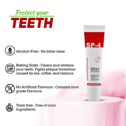 Cueen™ Probiotic Ultra Whitening Toothpaste