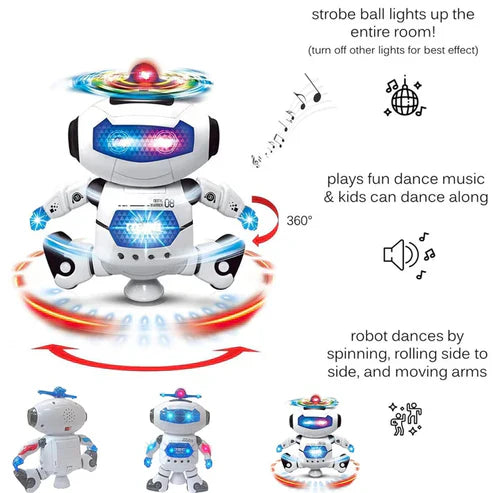 Cueen™ Musical Dancing Robot