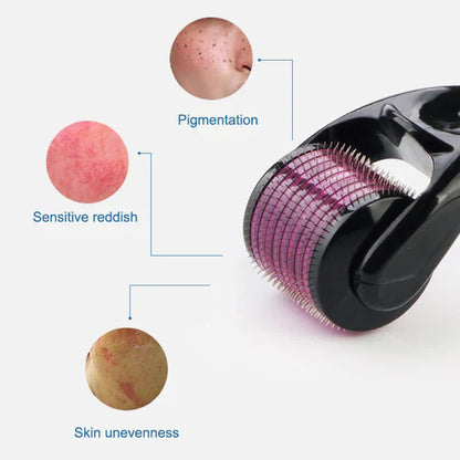 Cueen™ Derma Roller-For Hair Growth and Facial Skin Therapy