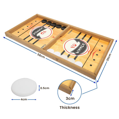 Cueen™ Foldable 2 In 1 Fastest Finger First Board Game