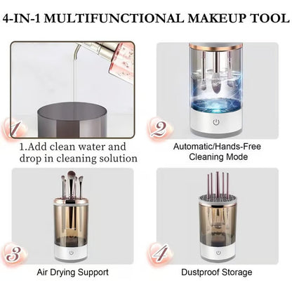 Cueen™ Automatic Makeup Brush Cleaner Machine